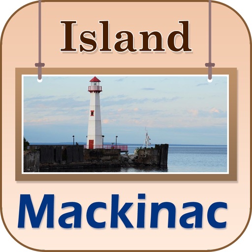 Mackinac Island Offline Map Tourism Guide