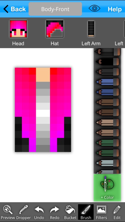 Girls Skin Pack +Editor for Minecraft PE+PC screenshot-4