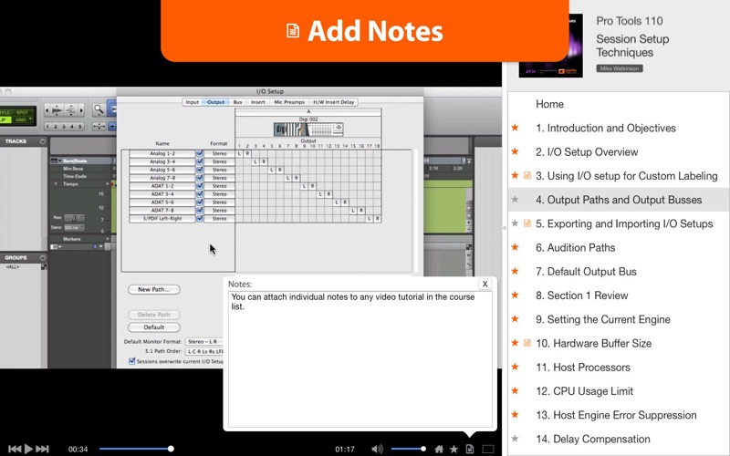 Course For Pro Tools 10 Session Setup Techniques thumbnail 4