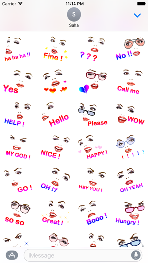 Sexy Girl Stickers for iMessage(圖3)-速報App