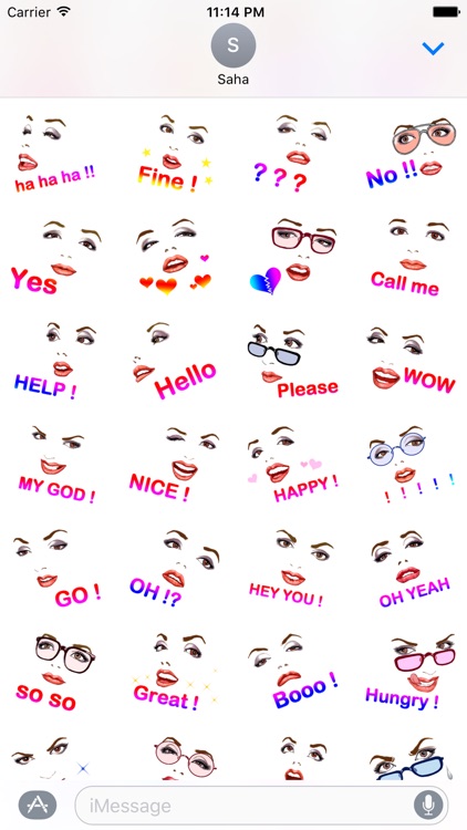 Sexy Girl Stickers for iMessage