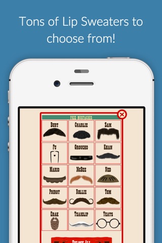 Mustache Shoppe - Grow Facial Hair on your Face screenshot 3