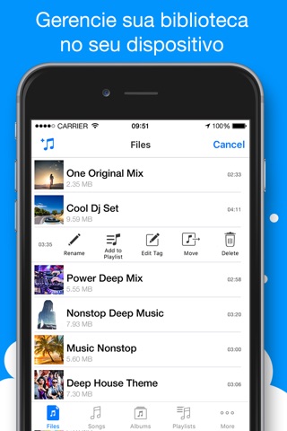 Musicloud - MP3 and FLAC Music Player for Clouds screenshot 4