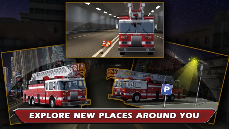 Fire Truck Parking & Driving Test in New York City 2016 screenshot-4