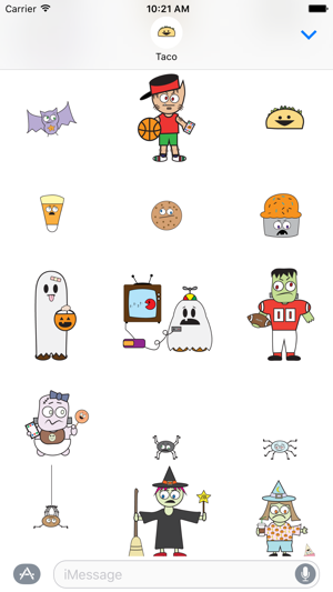 DooDads Halloween Stickers(圖3)-速報App