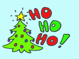 Create nice greetings with this hand-drawed Christmas Sticker Set