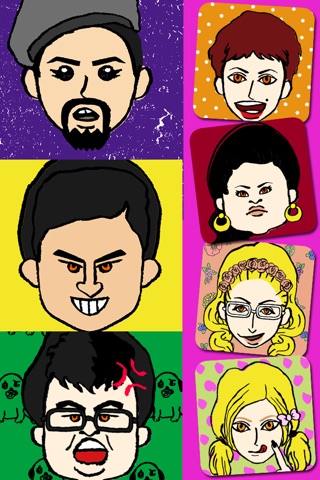 Like me! Let's create a portrait - Doodle version screenshot 2