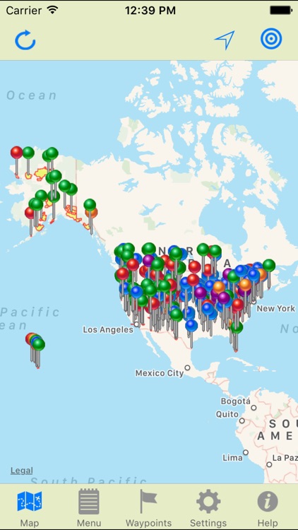GPS National Parks USA