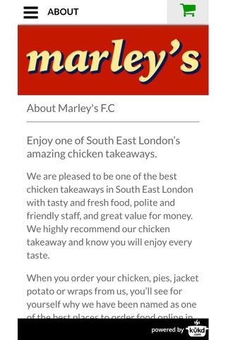 Marley's F.C Fast Food Takeaway screenshot 4