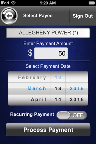 Wabellco Federal Credit Union screenshot 4