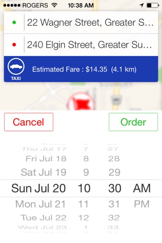 Lockerby Taxi Go App screenshot 4