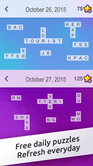 Crossword Jigsaw - Word Search and Brain Puzzle with Friends(圖4)-速報App