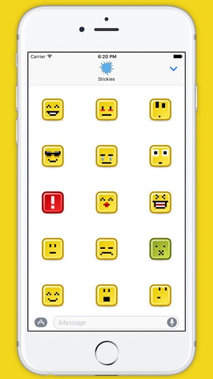 Cute Pixel Stickers