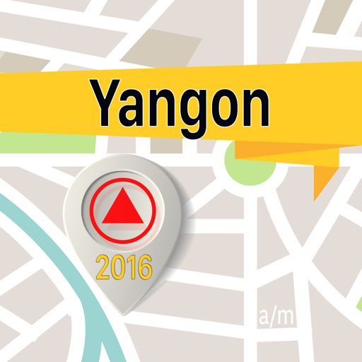 Yangon Offline Map Navigator and Guide icon
