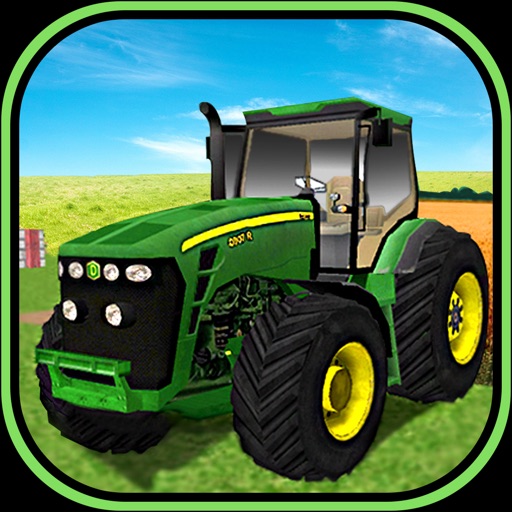 Village Farm Tractor Driver Sim Icon