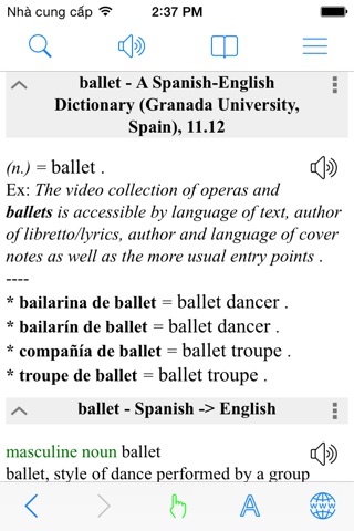 Spanish English Dictionary Pro, Offline Translator screenshot 2