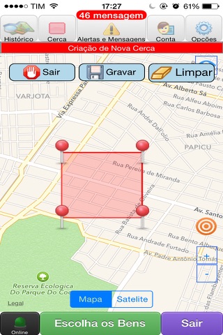 iCapta GPS screenshot 2