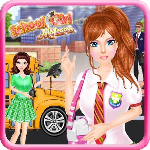 High School Girl Makeover - Free Fashion and Dress up game iOS App