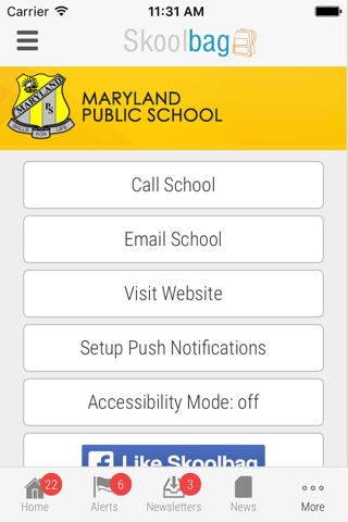 Maryland Public School - Skoolbag screenshot 4