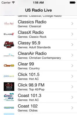 Game screenshot US Radio Live (United States of America USA) apk