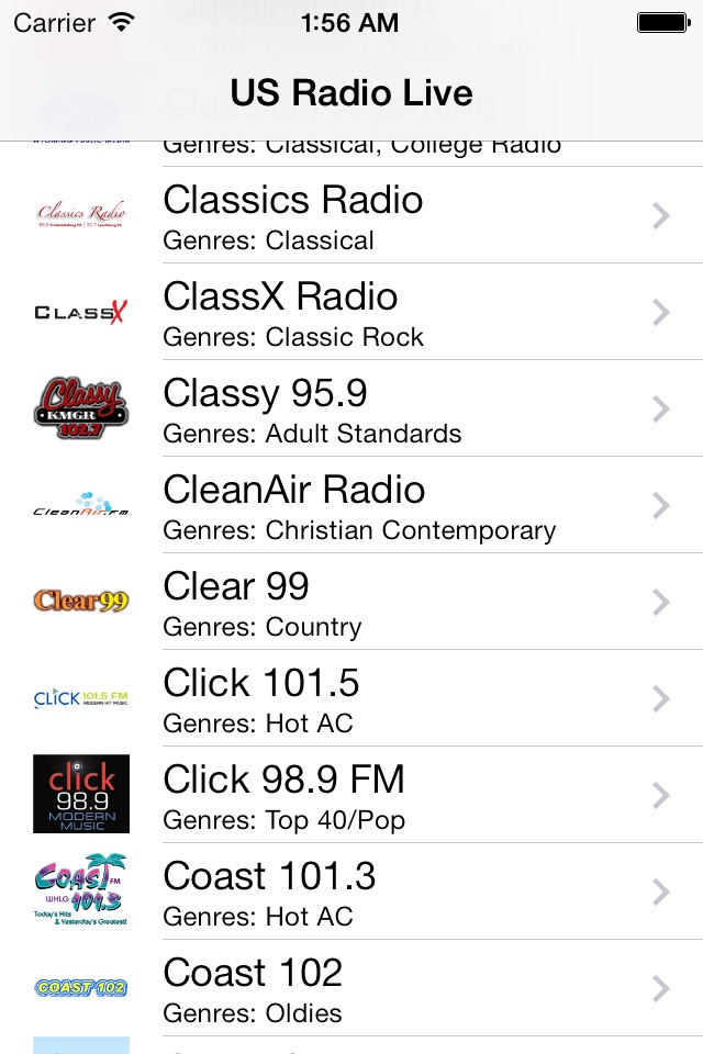 US Radio Live (United States of America USA) screenshot 2