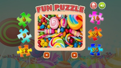Candy Jigsaw - Learning fun puzzle photo game screenshot 3