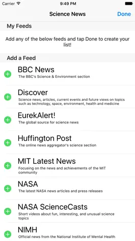 Game screenshot Science News - A News Reader for Science Buffs and Knowledge Seekers Everywhere! hack