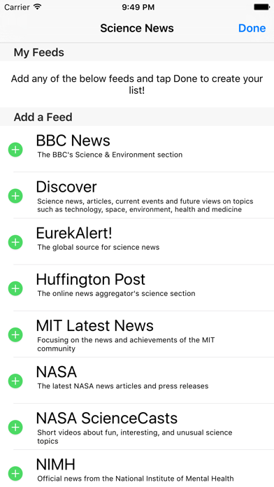 How to cancel & delete Science News - A News Reader for Science Buffs and Knowledge Seekers Everywhere! from iphone & ipad 3