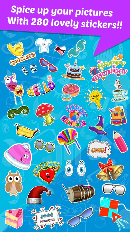 StickonPic Photo booth : Fun sticker app editor and props for adults screenshot-3