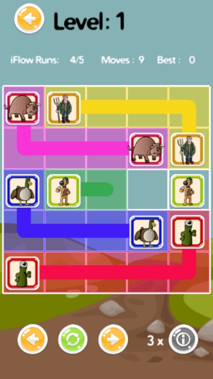 Connect Me Puzzle Logic Game "for Shaun the Sheep"