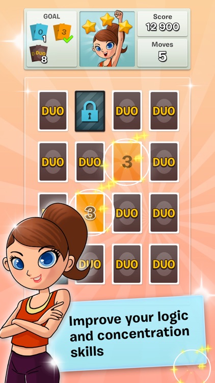 DUO! Pairs & Brain Fitness Game screenshot-0