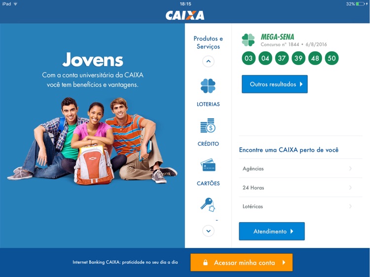 CAIXA para Tablet