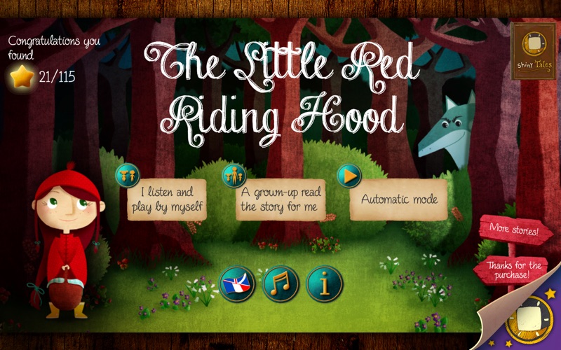 Little Red Riding Hood : ShinyTales thumbnail 1