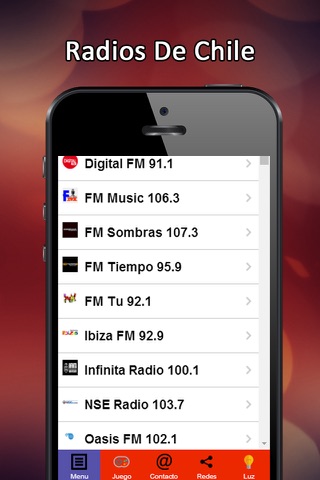 Radios De Chile - Emisoras De Radio Chilenas screenshot 2