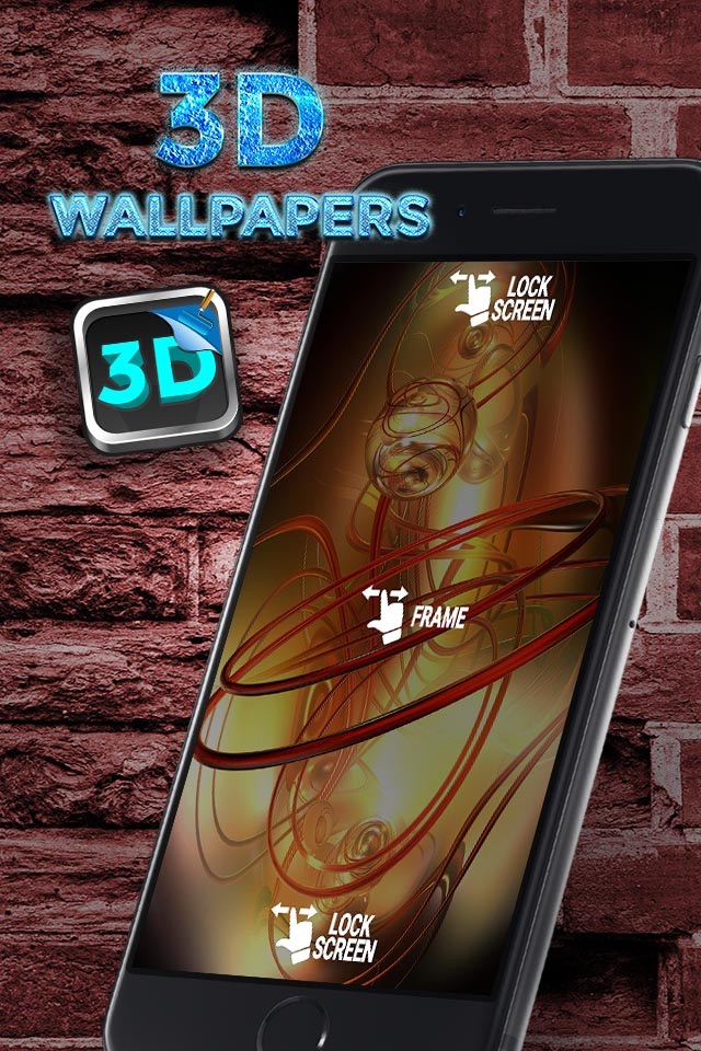 3D Wallpaper Mania – Fancy Edition of Amazing HD Backgrounds for Home Screen screenshot 2