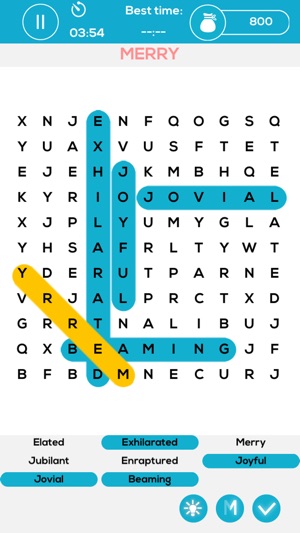 Search Word Puzzles -- Food, Celebrity a