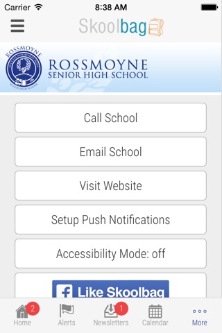Rossmoyne Senior High School - Skoolbag screenshot 4