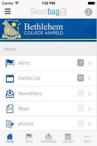 Bethlehem College Ashfield - Skoolbag screenshot 2