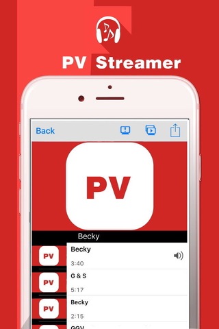 PV Streamer - Music video player for YouTube screenshot 3