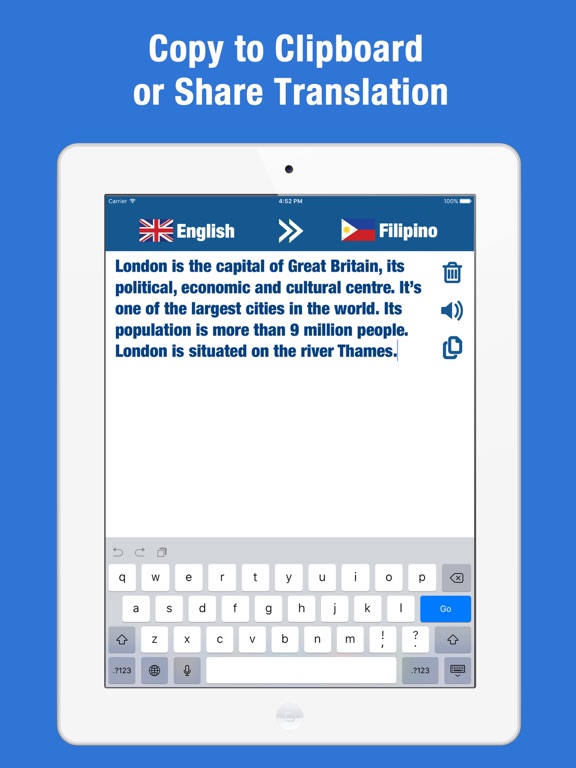 English Filipino Translator - Tagalog Dictionary screenshot 4