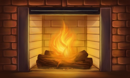 Fireplace Wallpaper - Interactive Flame icon