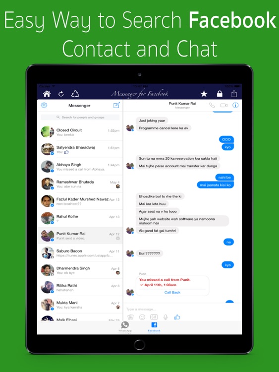 Universal Messenger - all in one screenshot-4