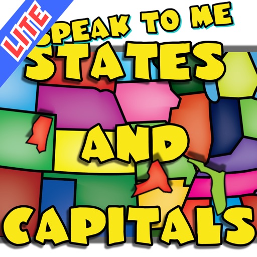 US Map and Capitals Puzzle LITE icon