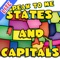 US Map and Capitals Puzzle LITE