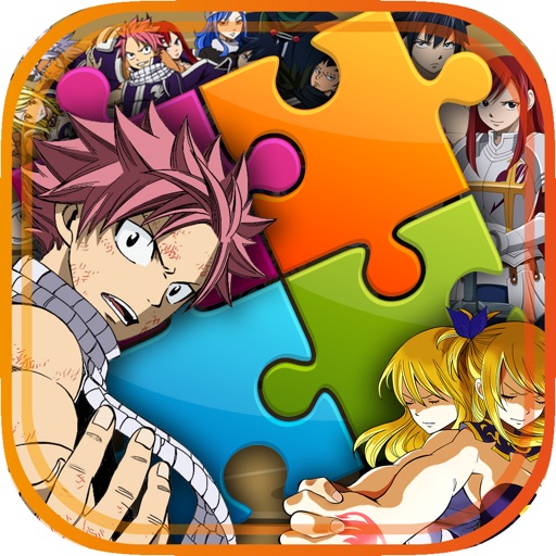 Jigsaw Manga & Anime Photo Hd - “ Japanese Puzzle Cartoon Collection For Fairy Tail Edition ” icon