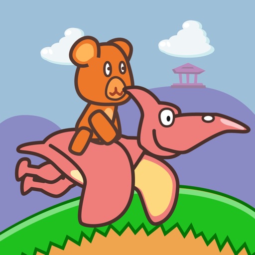 Bear Rider: Dinosaur World - Free Dinosaur Game for Kids Icon