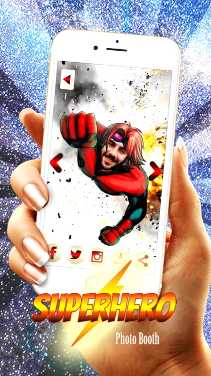 Superhero Photo Montage Booth Funny Pic Maker Game screenshot-4