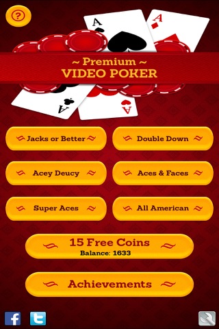 Premium Video Poker screenshot 2