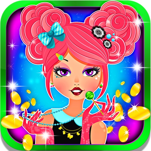 Sweet Candy Lollipop Slot Machine: Make a giant casino fortune with crazy big wins icon