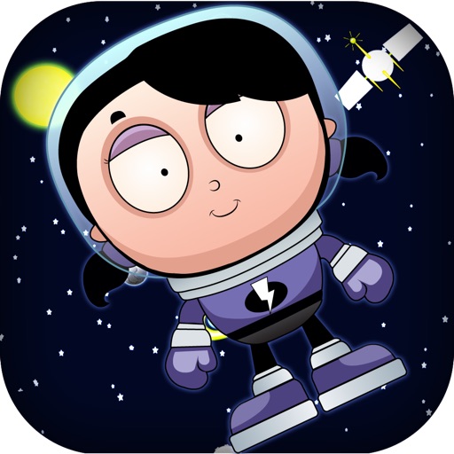 Astro Girl Super Jump - Epic Space Flight Mania